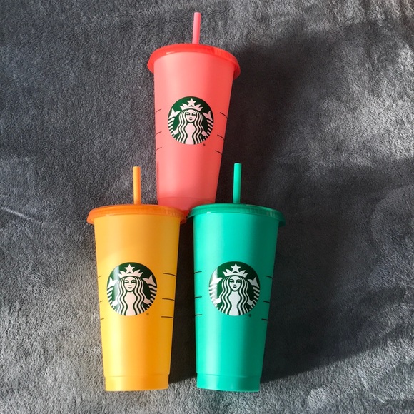 Starbucks Other - Starbucks color changing cups